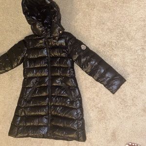 Moncler down coat girls sz 8